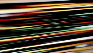Abstract Computer Graphics Prints: A futuristic 3D render featuring dynamic