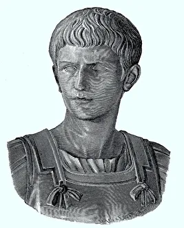 Capitoline Museum Artwork Prints: Gaius Caesar Augustus Germanicus
