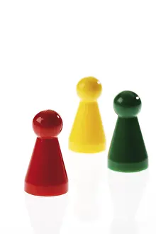Studio Shot Of Games Prints: Game pieces