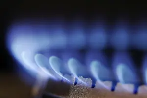 Fossil Energy Source Image Prints: Gas flame