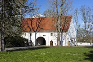 Leipzig Saxony Germany Prints: Gatehouse to the former manor in Dolitz