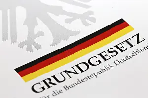Grundgesetz Germany Prints: German Basic Law