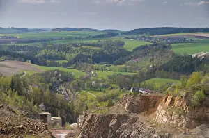 Central Europe Countryside Prints: Germany, Greiz, Thuringia, Thuringia