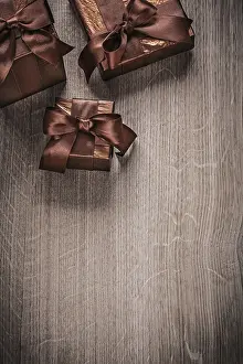 Wrapped Gift Box Prints: Gift boxes wrapped in glittering