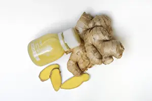 Ginger Root Prints: Ginger, ginger root and ginger shot