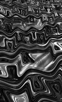 Abstract Fractal Geometry Prints: Gnarled background - abstract computer-generated image