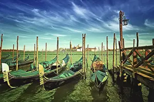 Venice Gondolas Prints: Gondolas
