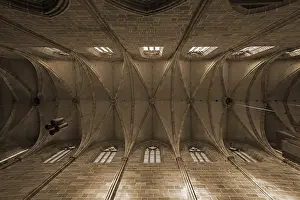 Bavaria Church Architecture Prints: Gothic vault, completed in 1477