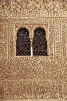 Granada Spain Architecture Prints: Granada, Alhambra, part of the palace complex