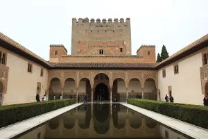 Granada Spain Prints: Granada, Alhambra, part of the palace complex