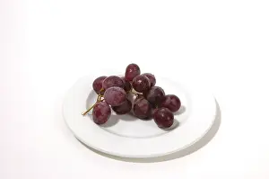 Food Nutrition Facts Prints: Grapes