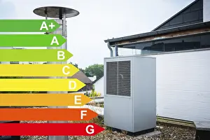 Renewable Energy Source Europe Prints: Graphic with energy efficiency classes