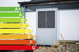 Images Dated 13th August 2024: Energy Efficiency Print: Dusseldorf Heat Pump House