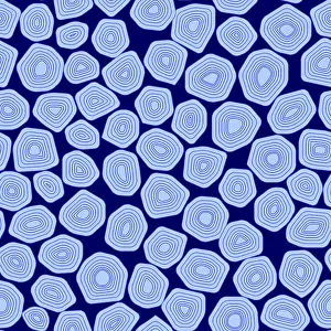 Deserted Landscape Graphics Prints: Graphical seamless pattern design