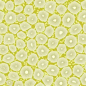 Deserted Landscape Graphics Prints: Graphical seamless pattern design