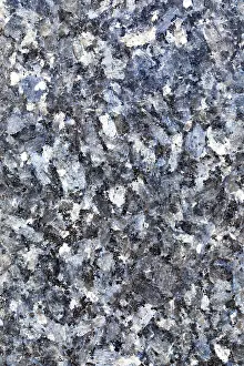 Deserted Stone Structure Prints: Grey-blue marble structure, stone structure