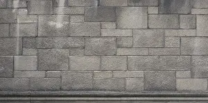 Images Dated 23rd January 2024: Grey Stone Wall Background Print