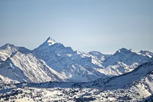 High Tauern National Park View Prints: Grossglockner summit in winter