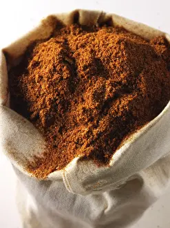 Spicy Food Ingredients List Prints: Ground cayenne pepper