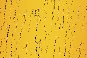 Deserted Full Frame Image Prints: Grunge background with cracksa and texture pattern for text