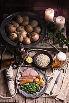 Northern Germany Meal Prints: Grunkohl