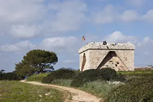 Majorca Architecture Prints: Guard tower from the 17th century