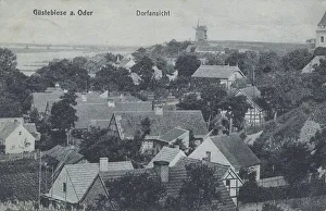 Historical Postcard Poland Prints: Guestebiese an der Oder, Gozdowice