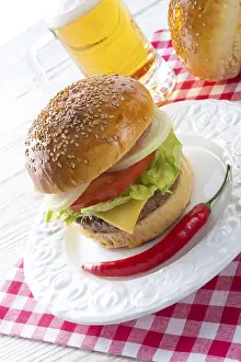 Fast Food Prints: Hamburger