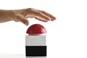 Emergency Call Prints: Hand above hot button