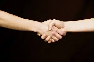 Workplace Collaboration Prints: Handshake