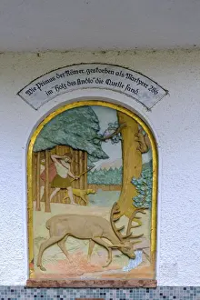 Primus Prints: Healing Spring, Bad Adelholzen, Germany Print