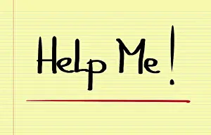 Symbolic Picture Prints: Help Me Concept