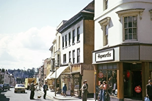 Hepworth's Tailoring Shop, Ludlow Print 1972