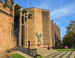 Prints of High dynamic range HDR St Michael Cathedral church, Coventry, England, UK Coventry Prints: High Dynamic Range Print of St Michael Cathedral, Coventry