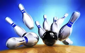 Related Prints: High Resolution Print of Bowling Concept