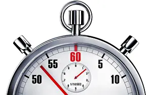 High Resolution Rendering Prints: High resolution rendering of a stop watch