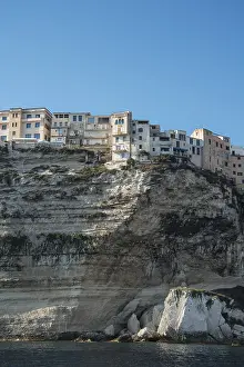 Historic Old Town Views Prints: Historic centre by the chalk cliffs