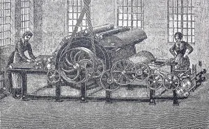 Textile Manufacturing Process Prints: Textile processing, spinning mill