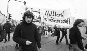 Bonn Student Protest 24.01.1981 Print