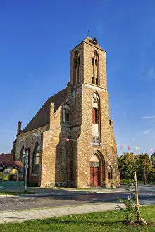 Deserted Chapel Germany Prints: Former Holy Spirit Chapel, Gartz Oder