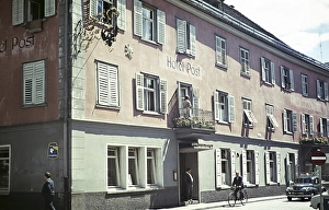 Hotel Post, Bludenz, Austria Print 1960