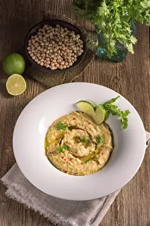 Vegetarian Meal Prints: Hummus