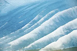 Deserted Icy Landscape Prints: Ice structures of an iceberg, Endicott Arm