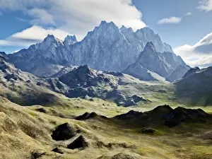 City Skyline View Prints: An image of a big nice mountain