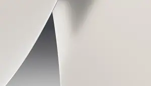 Prints of This image features a simplistic and elegant 3D rendered abstract background with smooth white and grey surfaces that curve and intersect, creating a visually soothing and modern vibe Contemporary Art Prints: Elegant 3D Abstract Background Print