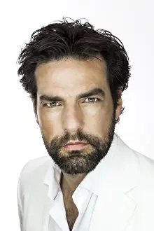 Self Confident Male Prints: An image of a handsome man with a beard