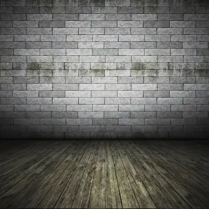 Close Up Brick Wall Prints: An image of a nice brick wall floor for your content