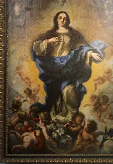 Spanish Oil Paintings Prints: Immaculate Conception, Jeronimo Ezquerra