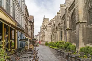 Old Town Street Scene Prints: Impression of Troyes