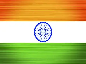 Indian Nationality Symbol Prints: India flag